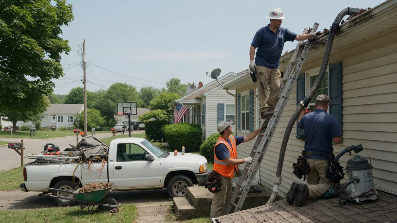Gutter Installation in Dana, IA near me